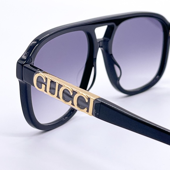 NEW GUCCI GG1188S 002 AVIATOR UNISEX SUNGLASSES GUCCI GG1188S - Picture 4 of 13